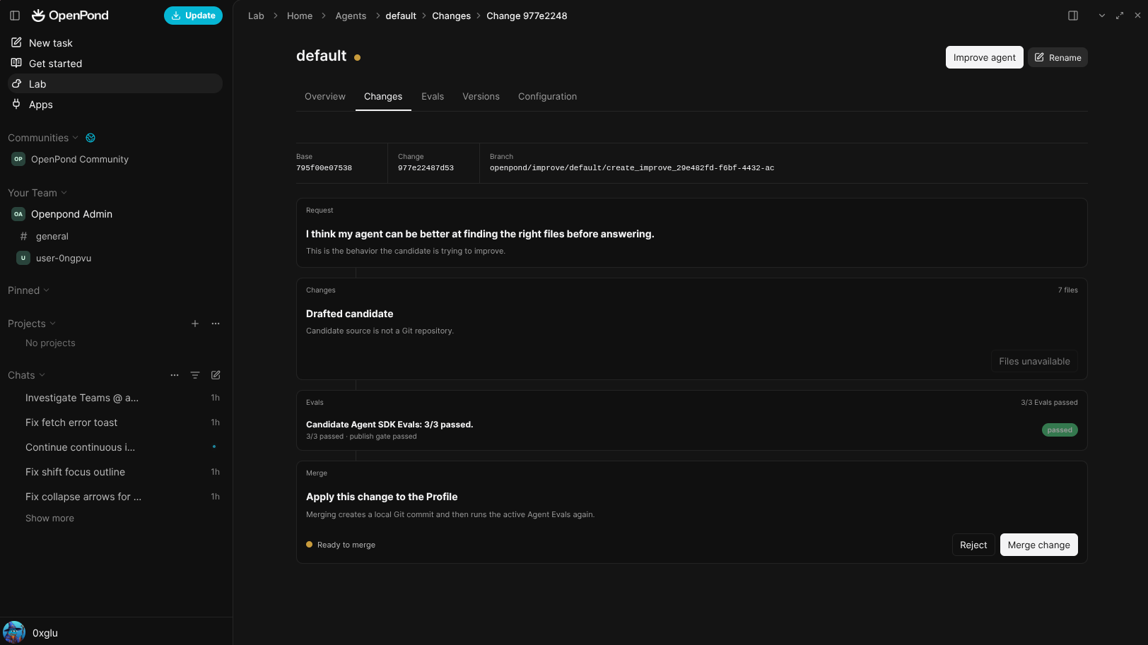 OpenPond Harness Is Finally Ready to Try (v0.0.32)